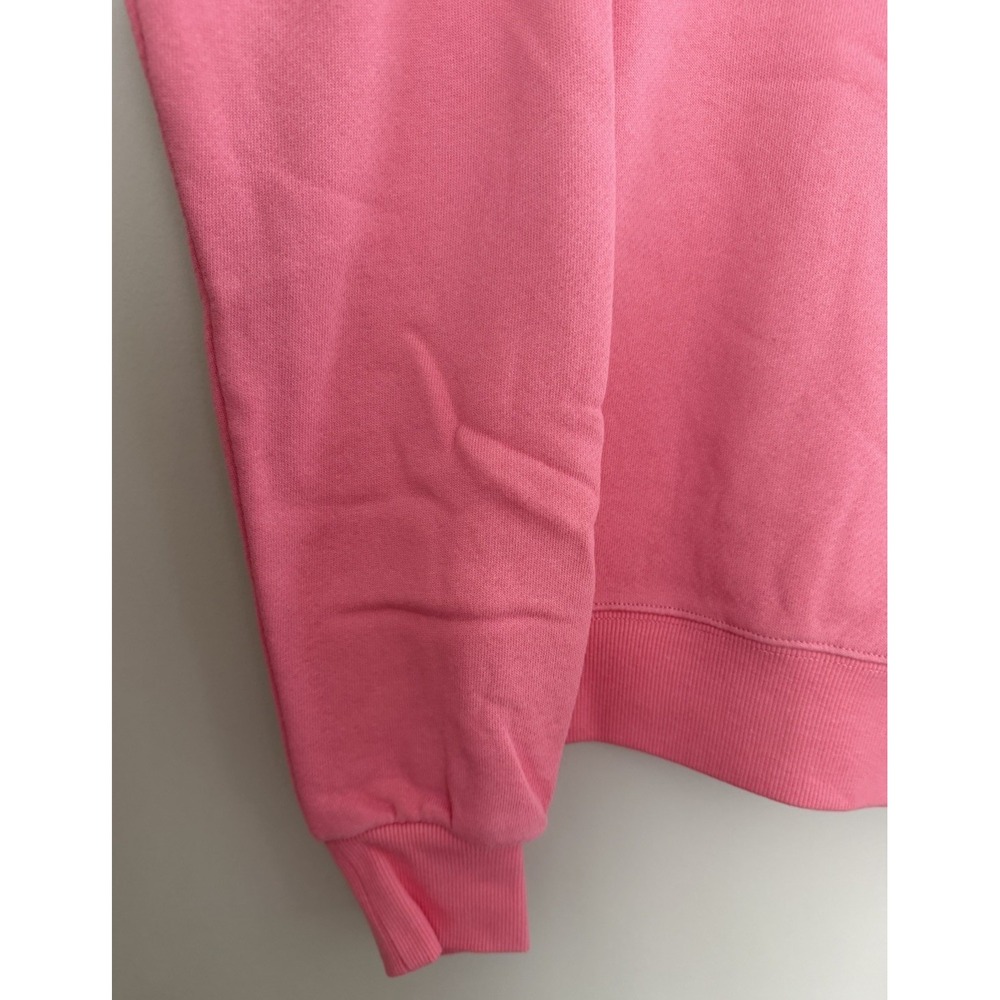 PARKE Varsity Mockneck Heritage Sweatshirt Bloom Sunset Floral Pink Size S/M - Picture 7 of 14